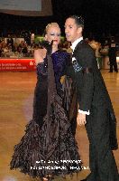 Emanuel Valeri & Tania Kehlet at IDSF World Standard Championships