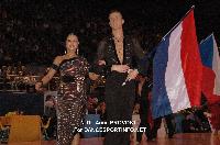 Niels Didden & Gwyneth Van Rijn at Marseille IDSF Open and European Latin Championship