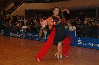 Stefan Heinrich & Manuela Brychzy at 48. Goldstadtpokal