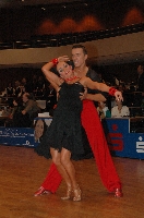 Stefan Heinrich & Manuela Brychzy at 48. Goldstadtpokal
