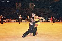 Alex Hou & Melody Hou at WDDSC World Professional Latin Championships 2005