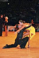 Alex Hou & Melody Hou at WDDSC World Professional Latin Championships 2005
