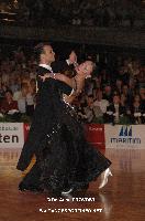 Domenico Cannizzaro & Agnese Junkure at German Open Championships 2009