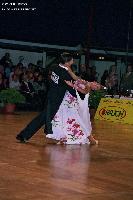 Miha Vodicar & Anna De Domizio at Austrian Open Championships 2005