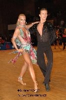 Anton Skuratov & Alona Uehlin at German Amateur Latin Championship 2008