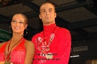 Franco Formica & Oxana Lebedew at WDC World Professional Latin Championships