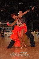 Zoran Plohl & Tatsiana Lahvinovich at Marseille IDSF Open and European Latin Championship