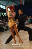 Zoran Plohl & Tatsiana Lahvinovich at IDSF World Latin Championships