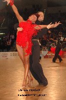 Zoran Plohl & Tatsiana Lahvinovich at IDSF European Latin Championship 2009