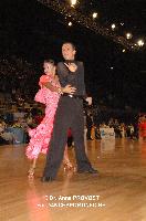 Mykhaylo Bilopukhov & Anastasiya Shchipilina at Marseille IDSF Open and European Latin Championship
