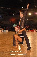 Manuel Frighetto & Karin Rooba at IDSF European Latin Championship 2009