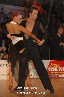 Manuel Frighetto & Karin Rooba at IDSF European Latin Championship 2009