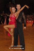 Manuel Frighetto & Karin Rooba at German Open Championships 2009