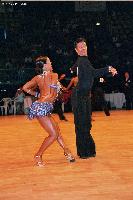 Darren Bennett & Lilia Kopylova at WDDSC World Professional Latin Championships 2005