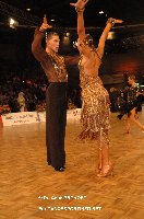 Ben Hardwick & Lucy Jones at IDSF European Latin Championship 2009