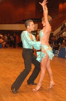 William Gauthier & Vanessa Leorat at 48. Goldstadtpokal