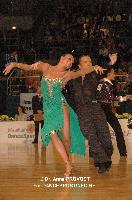 Nikita Bazev & Marta Arndt at Marseille IDSF Open and European Latin Championship