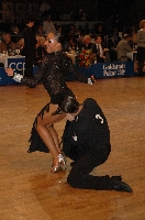 Nikita Bazev & Marta Arndt at 48. Goldstadtpokal