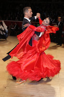 Domen Krapez & Monica Nigro at International Championships 2011