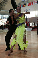 Shimriel Davidov & Olga Choupilov at World Amateur Latin Championships