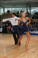 Giannis Aliev & Ekaterina Bychkovskaya at World Amateur Latin Championships