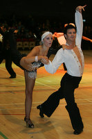 Róbert Bogdan & Linda Gergye at International Championships 2009