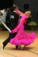Benjamin Calkar & Signe Busk at International Championships 2009