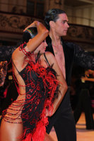 Fedor Artemyev & Ekaterina Artemyeva at Blackpool Dance Festival 2010