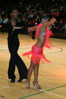 Dylon Daniels & Tara Hendricks at International Championships 2009