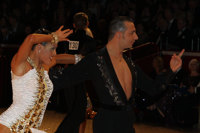 Maurizio Vescovo & Andra Vaidilaite at The International Championships