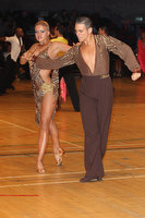 Daniele Fulvi & Danielle Toal at The International Championships