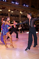 Dmytro Vlokh & Olga Urumova at Blackpool Dance Festival 2008
