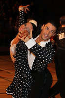 Manuel Favilla & Victoria Burke at International Championships 2011