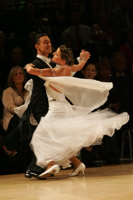 Benedetto Ferruggia & Claudia Köhler at UK Open 2008