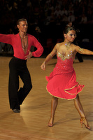 Gediminas Grigonis & Justina Zemaityte at Dance Olympiad 2008