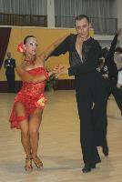 Maurizio Vescovo & Melinda Torokgyorgy at 2006 Amateur Hungarian Latin Championship