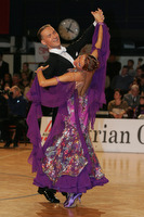 Vladislav Ivanovich & Olga Tribushevskaja at Austrian Open Championshuips 2008