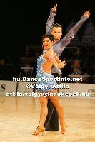 Sarunas Greblikas & Viktoria Horeva at Lithuanian Open 2007