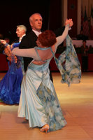 Colin Adams & Sandra Adams at Blackpool Dance Festival 2009