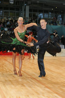 Yvo Eussen & Elisabeth Novotny at World Amateur Latin Championships