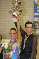Andrea Silvestri & Martina Váradi at Hungarian Amateur Latin Championship 2008