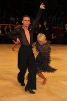 Ferdinando Iannaccone & Yulia Musikhina at The International Championships