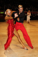 Kirill Belorukov & Elvira Skrylnikova at The International Championships