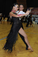 Roland Süttö & Anikó Tombácz at Hungarian Dancesport Championships