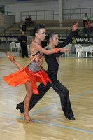 Roland Süttö & Anikó Tombácz at Ten Dance Hungarian Championships