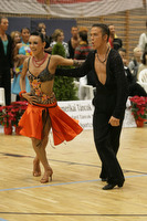 Roland Süttö & Anikó Tombácz at Hungarian Amateur Latin Championship 2008
