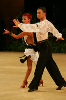 Zoran Plohl & Tatsiana Lahvinovich at UK Open 2008