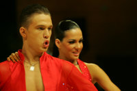 Oleksandr Kravchuk & Olesya Getsko at UK Open 2008