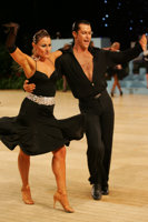 Joshua Keefe & Sara Magnanelli at UK Open 2008