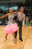 Azer Ashrafov & Olga Tovstashova at World Amateur Latin Championships